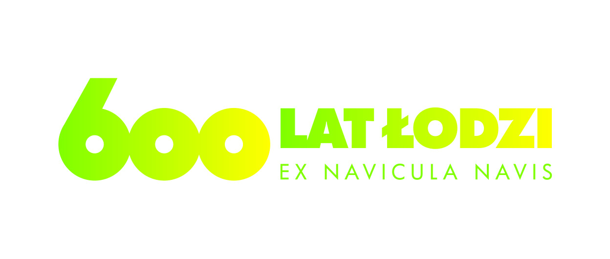 Logo 600 lecie Łodzi