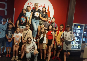 Klasa 5c w Kręgielni