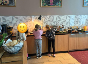 Klasa 2c w hotelu Novotel w Łodzi