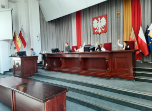 Klasa 4a w Urzędzie Miasta Łodzi