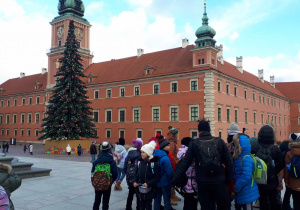 Klasa 2a i 2b na wycieczce w Warszawie