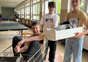 „Dzień bez plecaka” w klasach 4 - 8