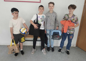 „Dzień bez plecaka” w klasach 4 - 8