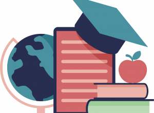 globus i inne szkolne akcesoria