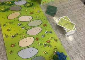 Gra planszowa "Pędzące żółwie."