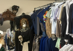 Magazyn kostiumów / garderoba Teatru Wielkiego w Łodzi.