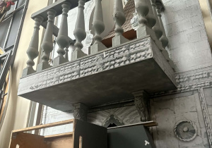 Element scenografii w Teatrze Wielkim w Łodzi.