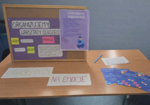 Stoisko organizacji: Otwórz oczy na emocje.