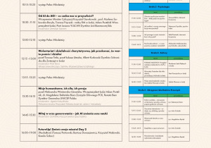 Harmongram wydarzenia Future Up! fest - piątek