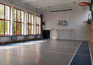 Budynek przy ulicy Małej Piętnastki 1. Sala gimnastyczna.
